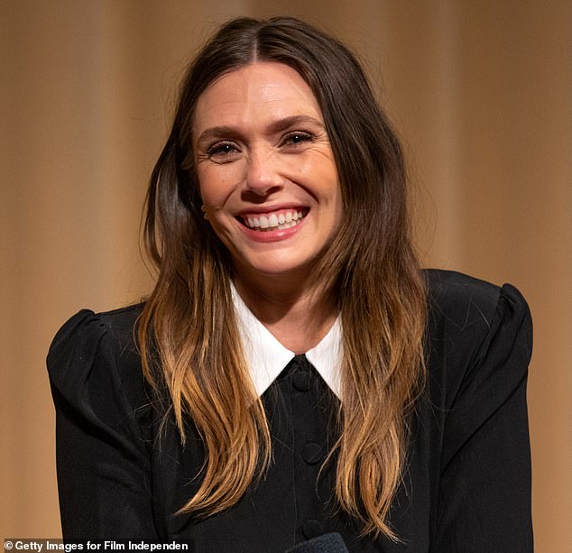 Elizabeth Olsen, shown in September 2024, described her battle with anxiety, saying she had an attack almost every hour. Even going from hot to cold temperatures can cause it to shrink