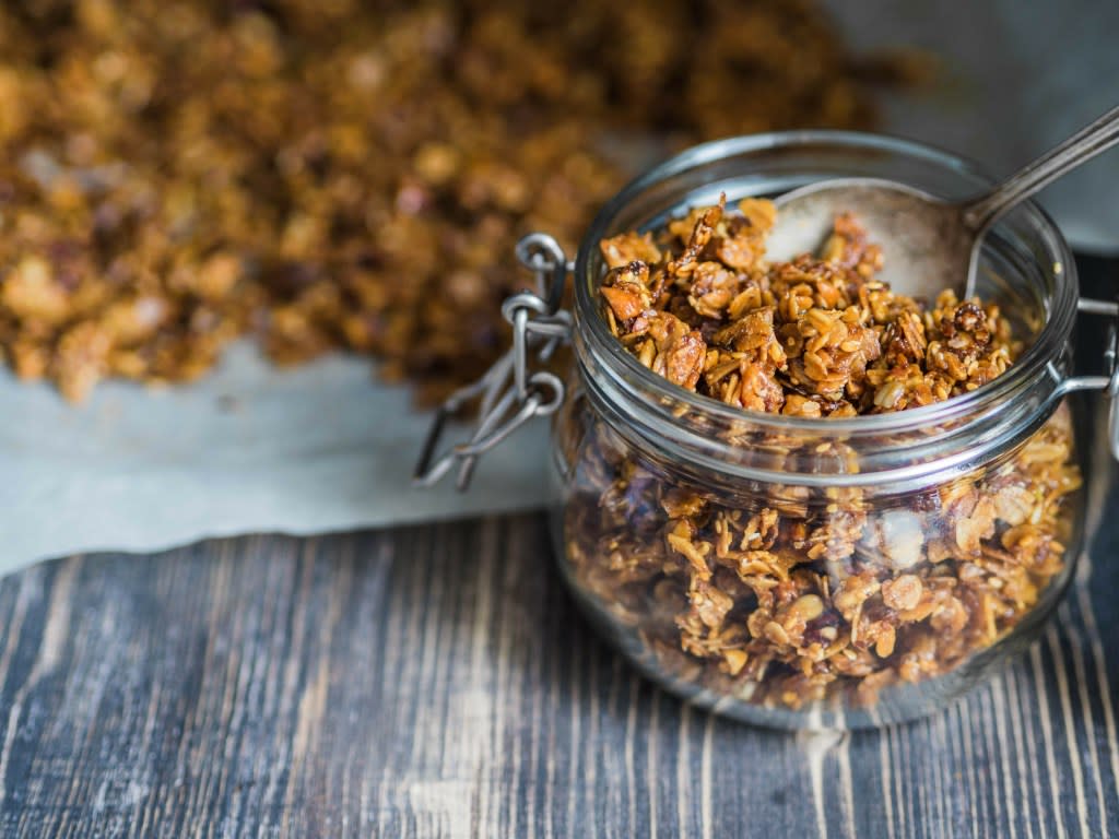 Granola is considered calorie equivalent 