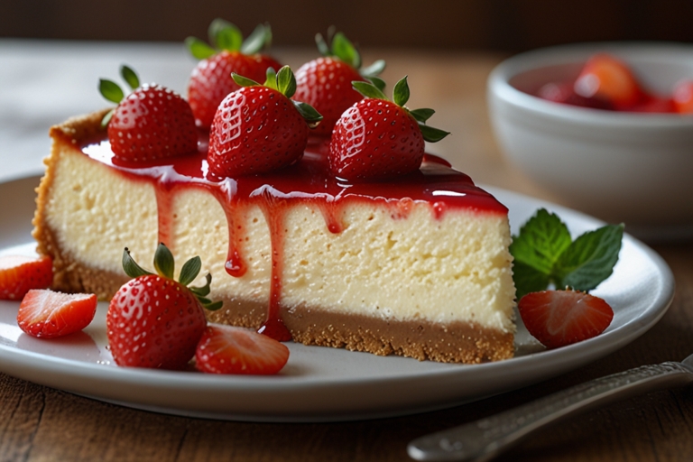 Cheesecake de Fresa