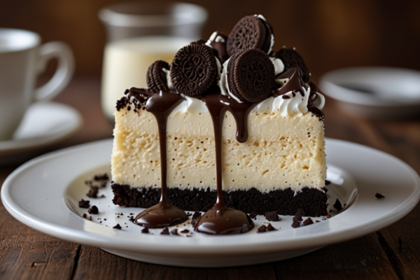 Cheesecake de Oreo